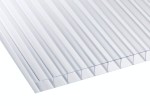Poliwęglan komorowy  6 mm BEZBARWNY 1-komorowy UV płyta PC 2100x6000