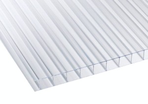 Poliwęglan komorowy  6 mm BEZBARWNY 1-komorowy UV płyta PC 2100x6000