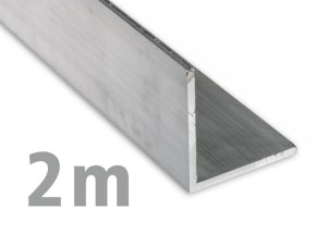 KĄTOWNIK aluminiowy 60x60x2 mm SUROWY