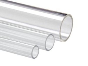 Rura z pleksi, PMMA cn, bezbarwna, 610 mm/5 mm (610/600mm)